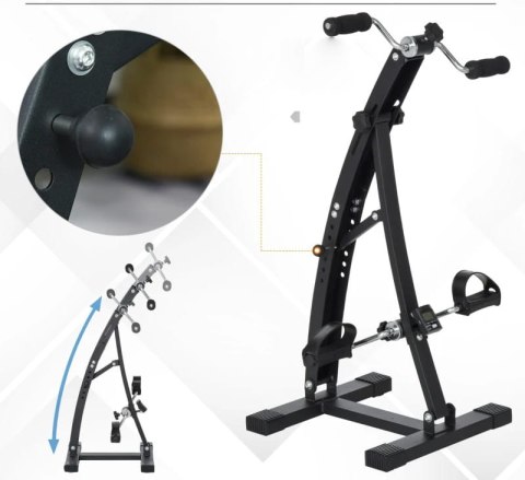Rower Treningowy Dla Seniorów 2w1 Czarny PAKO A90-158BK PAKO Rower Treningowy Dla Seniorów 2w1 Czarny PAKO A90-158BK PAKO