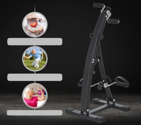 Rower Treningowy Dla Seniorów 2w1 Czarny PAKO A90-158BK PAKO Rower Treningowy Dla Seniorów 2w1 Czarny PAKO A90-158BK PAKO