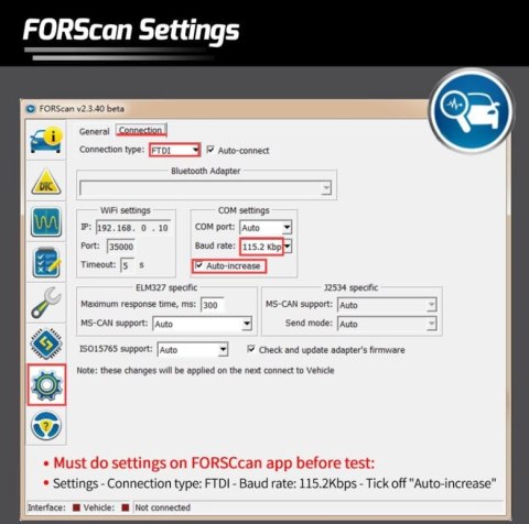 Vgate vLinker FS USB FORScan Ford FEPS MS CAN VGATE Vgate vLinker FS USB FORScan Ford FEPS MS CAN VGATE