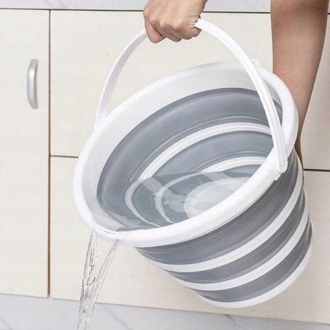 Wiadro silikonowe składane 10L PAKO Wiadro silikonowe składane 10L PAKO