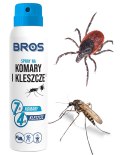 BROS - spray na komary i kleszcze 90ml - 4 szt. BROS
