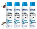 BROS - spray na komary i kleszcze 90ml - 4 szt. BROS