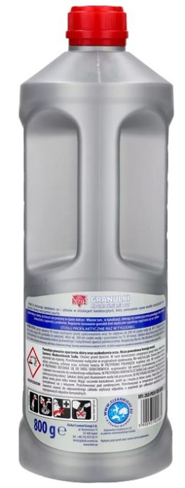 Kret Granulki Do Udrożniania Rur 800g KRET