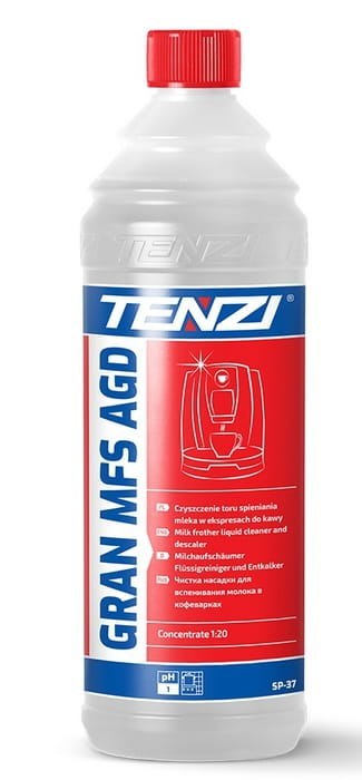 TENZI GRAN MFS AGD Do Czyszczenia Spieniaczy Mleka 1L TENZI TENZI GRAN MFS AGD Do Czyszczenia Spieniaczy Mleka 1L TENZI