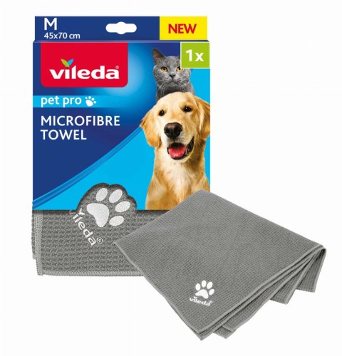 Vileda Pet Pro Ręcznik z mikrofibry M VILEDA Vileda Pet Pro Ręcznik z mikrofibry M VILEDA
