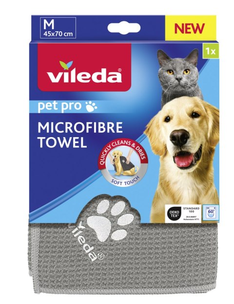 Vileda Pet Pro Ręcznik z mikrofibry M VILEDA Vileda Pet Pro Ręcznik z mikrofibry M VILEDA