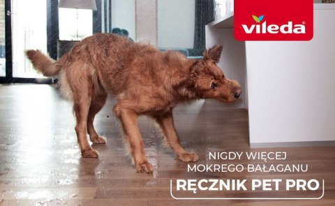 Vileda Pet Pro Ręcznik z mikrofibry M VILEDA Vileda Pet Pro Ręcznik z mikrofibry M VILEDA