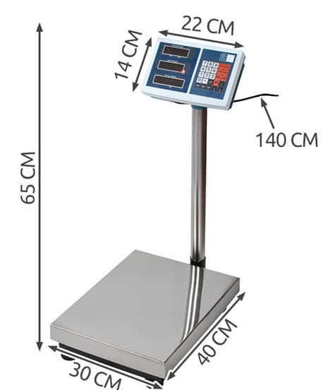 Waga magazynowa do 100kg PAKO Waga magazynowa do 100kg PAKO