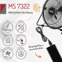 Wentylator Biurkowy USB 15cm MESKO MS 7322 Mesko