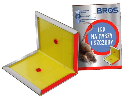 BROS - lep na myszy i szczury - 10 szt. BROS BROS - lep na myszy i szczury - 10 szt. BROS