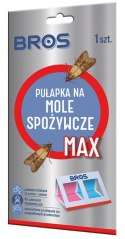 BROS - pułapka na mole spożywcze MAX - na samce i samice - 10 szt. BROS
