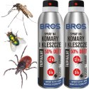 BROS - spray na komary i kleszcze 50% DEET 90ml - 2 szt. BROS