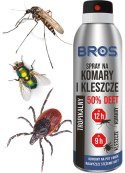 BROS - spray na komary i kleszcze 50% DEET 90ml - 2 szt. BROS