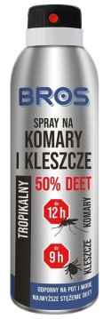 BROS - spray na komary i kleszcze 50% DEET 90ml - 2 szt. BROS