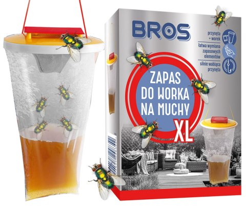 BROS - zapas do worka na muchy XL - 1 szt. BROS BROS - zapas do worka na muchy XL - 1 szt. BROS