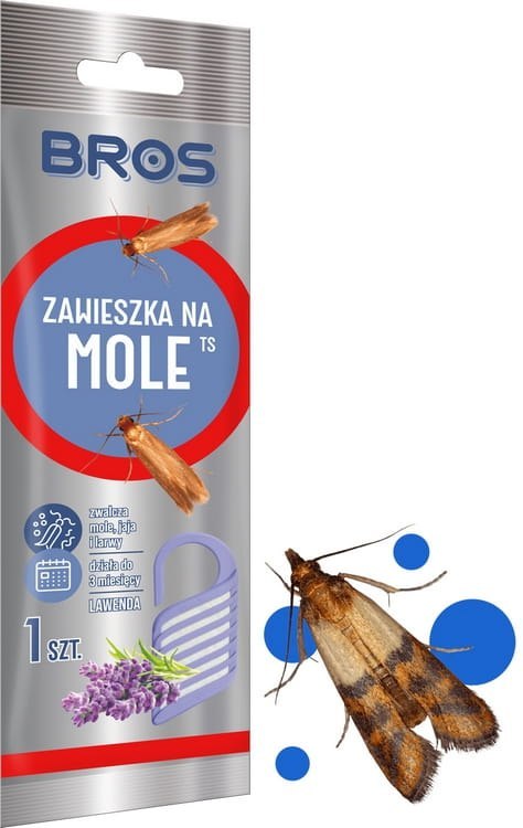 BROS - zawieszka na mole lawendowa - 10 szt. BROS BROS - zawieszka na mole lawendowa - 10 szt. BROS