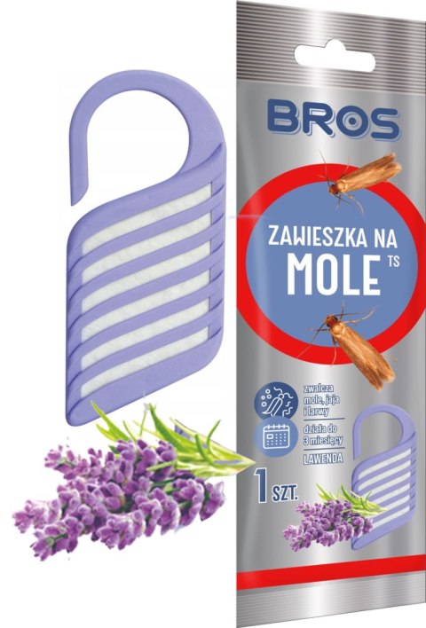 BROS - zawieszka na mole lawendowa - 10 szt. BROS BROS - zawieszka na mole lawendowa - 10 szt. BROS
