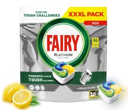 FAIRY Kapsułki Do Zmywarki Platinum All in One Lemon 96 szt. FAIRY