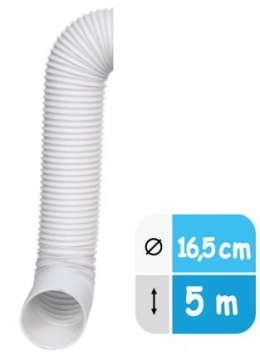 Rura do klimatyzatora przenośnego lewoskrętna (fi16,5cm) - 5m Warmtec