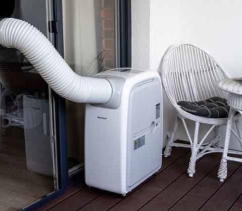 Rura do klimatyzatora przenośnego lewoskrętna (fi16,5cm) - 5m Warmtec Rura do klimatyzatora przenośnego lewoskrętna (fi16,5cm) - 5m Warmtec
