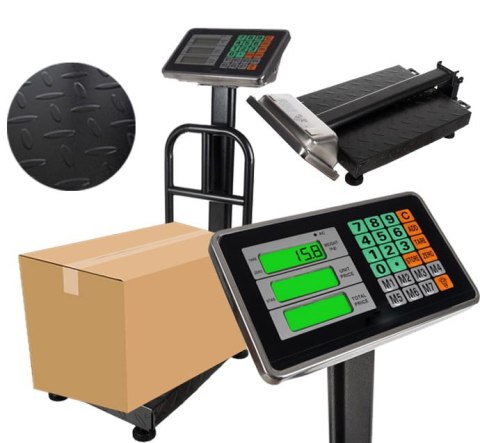 Waga Magazynowa Czarna do 150kg PAKO Waga Magazynowa Czarna do 150kg PAKO