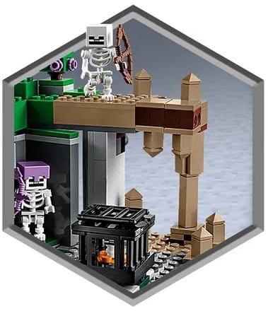 21189 - LEGO Minecraft - Loch szkieletów LEGO 21189 - LEGO Minecraft - Loch szkieletów LEGO