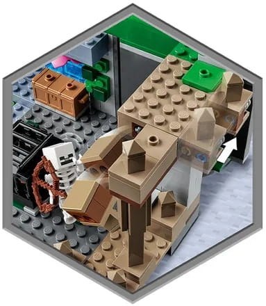 21189 - LEGO Minecraft - Loch szkieletów LEGO 21189 - LEGO Minecraft - Loch szkieletów LEGO