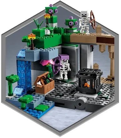 21189 - LEGO Minecraft - Loch szkieletów LEGO 21189 - LEGO Minecraft - Loch szkieletów LEGO