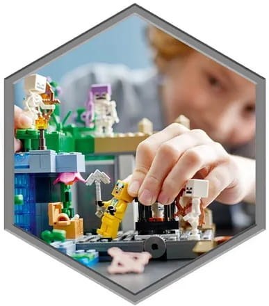 21189 - LEGO Minecraft - Loch szkieletów LEGO 21189 - LEGO Minecraft - Loch szkieletów LEGO