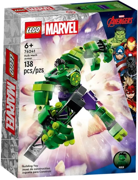 76241 - LEGO Super Heroes - Mechaniczna zbroja Hulka LEGO 76241 - LEGO Super Heroes - Mechaniczna zbroja Hulka LEGO