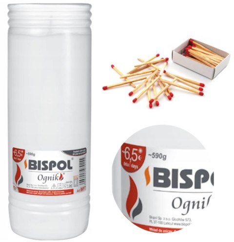 BISPOL - Wkład Zalewany Ognik WP7 - 12 szt. BISPOL BISPOL - Wkład Zalewany Ognik WP7 - 12 szt. BISPOL