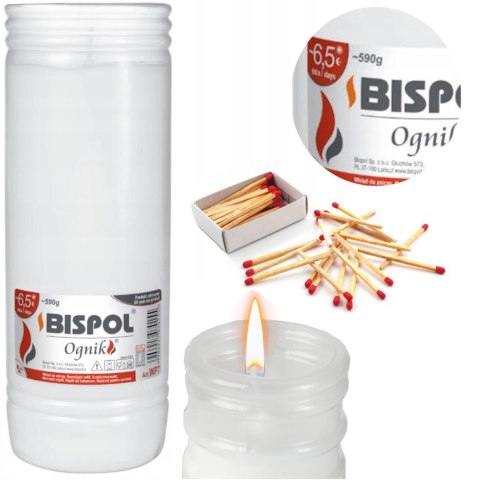 BISPOL - Wkład Zalewany Ognik WP7 - 12 szt. BISPOL BISPOL - Wkład Zalewany Ognik WP7 - 12 szt. BISPOL