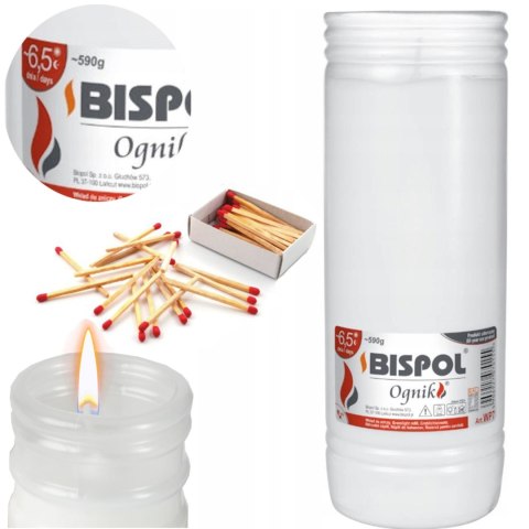BISPOL - Wkład Zalewany Ognik WP7 - 12 szt. BISPOL BISPOL - Wkład Zalewany Ognik WP7 - 12 szt. BISPOL