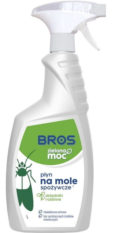 BROS - Zielona Moc płyn na mole spożywcze 500ml BROS BROS - Zielona Moc płyn na mole spożywcze 500ml BROS