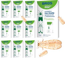 BROS - Zielona Moc pułapka na mole spożywcze i odzieżowe - 10 szt. BROS