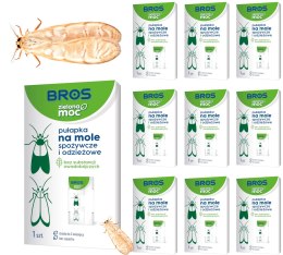 BROS - Zielona Moc pułapka na mole spożywcze i odzieżowe - 10 szt. BROS