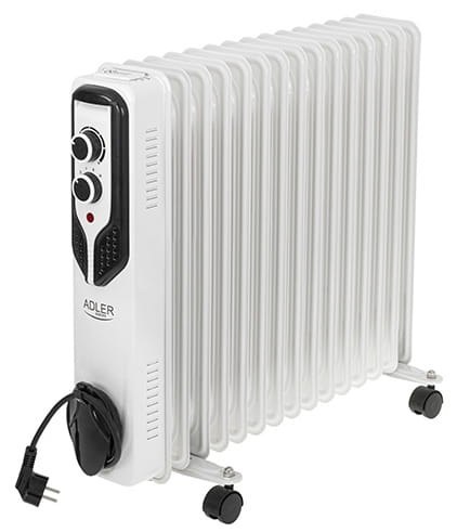 Grzejnik Olejowy (15 żeberek) 2500W ADLER AD 7819 ADLER Grzejnik Olejowy (15 żeberek) 2500W ADLER AD 7819 ADLER