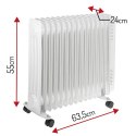 Grzejnik Olejowy (15 żeberek) 2500W ADLER AD 7819 ADLER
