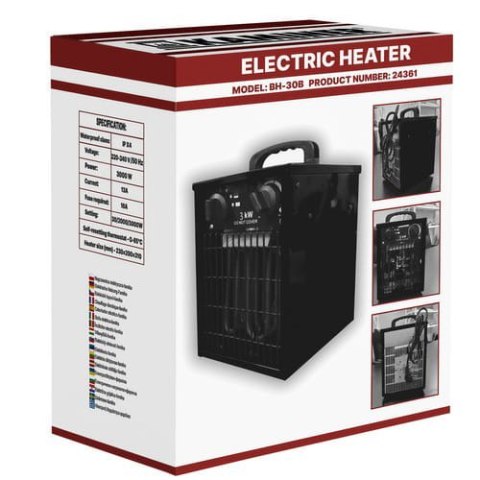 Nagrzewnica Elektryczna Farelka PAKO 24361 PAKO Nagrzewnica Elektryczna Farelka PAKO 24361 PAKO