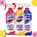 Zestaw 3 x Domestos Power Foam Piana Do Mycia Toalety i Łazienki 435ml DOMESTOS