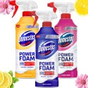 Zestaw 3 x Domestos Power Foam Piana Do Mycia Toalety i Łazienki 435ml DOMESTOS