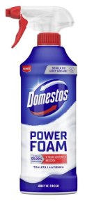 Zestaw 3 x Domestos Power Foam Piana Do Mycia Toalety i Łazienki 435ml DOMESTOS