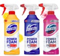 Zestaw 3 x Domestos Power Foam Piana Do Mycia Toalety i Łazienki 435ml DOMESTOS