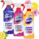 Zestaw 3 x Domestos Power Foam Piana Do Mycia Toalety i Łazienki 435ml DOMESTOS