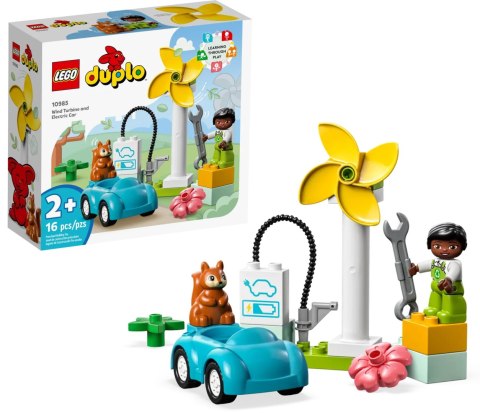 10985 - LEGO DUPLO - Turbina wiatrowa i samochód elektryczny LEGO 10985 - LEGO DUPLO - Turbina wiatrowa i samochód elektryczny LEGO