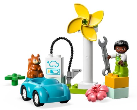 10985 - LEGO DUPLO - Turbina wiatrowa i samochód elektryczny LEGO 10985 - LEGO DUPLO - Turbina wiatrowa i samochód elektryczny LEGO
