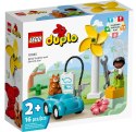10985 - LEGO DUPLO - Turbina wiatrowa i samochód elektryczny LEGO