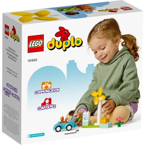 10985 - LEGO DUPLO - Turbina wiatrowa i samochód elektryczny LEGO 10985 - LEGO DUPLO - Turbina wiatrowa i samochód elektryczny LEGO