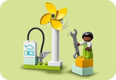 10985 - LEGO DUPLO - Turbina wiatrowa i samochód elektryczny LEGO 10985 - LEGO DUPLO - Turbina wiatrowa i samochód elektryczny LEGO