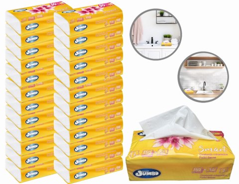 Chusteczki uniwersalne 200 szt. SŁONIK JUMBO SMART folia 2W - 25 op. Słonik Jumbo Chusteczki uniwersalne 200 szt. SŁONIK JUMBO SMART folia 2W - 25 op. Słonik Jumbo